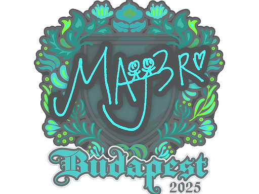 Sticker | MAJ3R | Budapest 2025