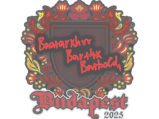 Sticker | Bart4k | Budapest 2025
