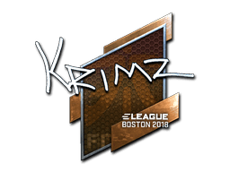 Sticker | KRIMZ (Foil) | Boston 2018