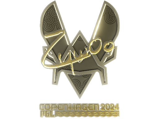 Sticker | ZywOo (Gold) | Copenhagen 2024