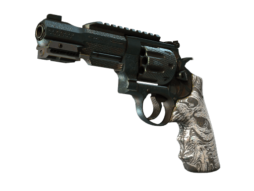 StatTrak™ R8 Revolver | Bone Forged (Field-Tested)