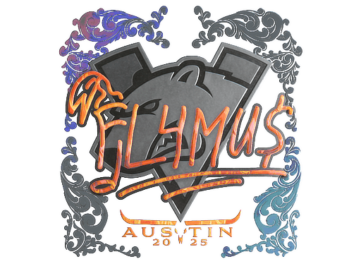 Sticker | FL4MUS (Holo) | Austin 2025