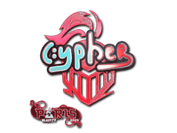 Sticker | Cypher (Holo) | Paris 2023