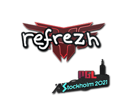 Sticker | refrezh | Stockholm 2021
