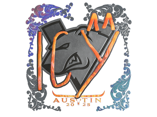 Sticker | ICY (Holo) | Austin 2025