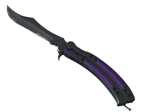 ★ Butterfly Knife | Ultraviolet (Well-Worn)