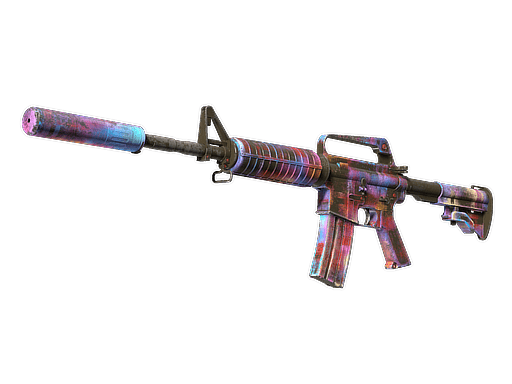 M4A1-S | Glitched Paint (Well-Worn)