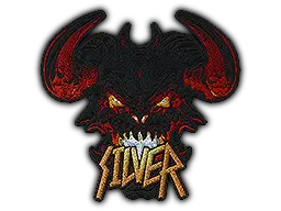 Metal Silver Demon