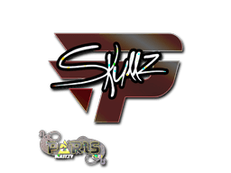 Sticker | skullz (Glitter) | Paris 2023
