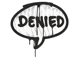 Sealed Graffiti | Denied (Tiger Orange)