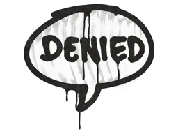 Sealed Graffiti | Denied (Brick Red)